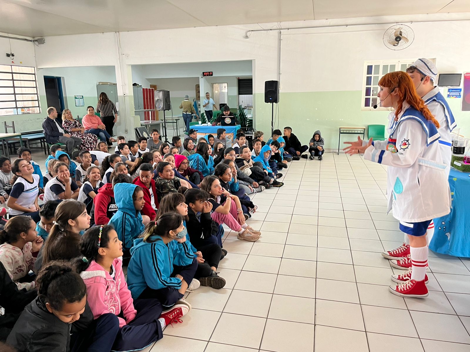 DAE Jundiaí leva teatro para alunos do Rio Acima