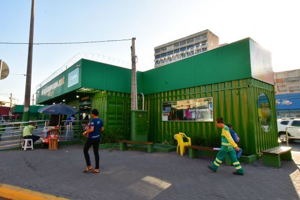 Prefeitura de Cuiab | Estao Bispo Dom Jos conta com novos equipamentos de segurana e vigilante no perodo noturno