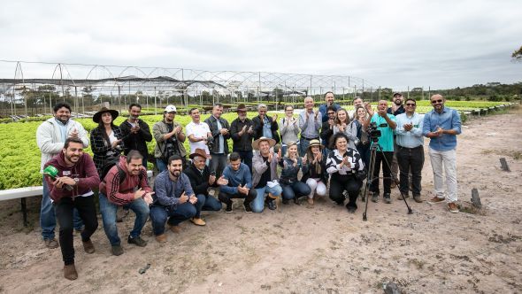 Prefeitura de Cuiab | Jornalistas de vrios estados conhecem exemplos de sucesso na agricultura familiar em Cuiab