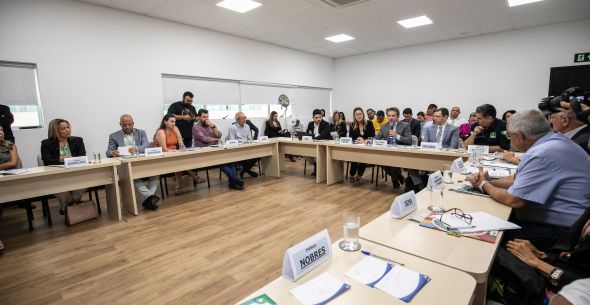 Prefeitura de Cuiab | Prefeito prope que Consrcio lidere implantao de polticas de tratamento de resduos slidos na Baixada Cuiabana