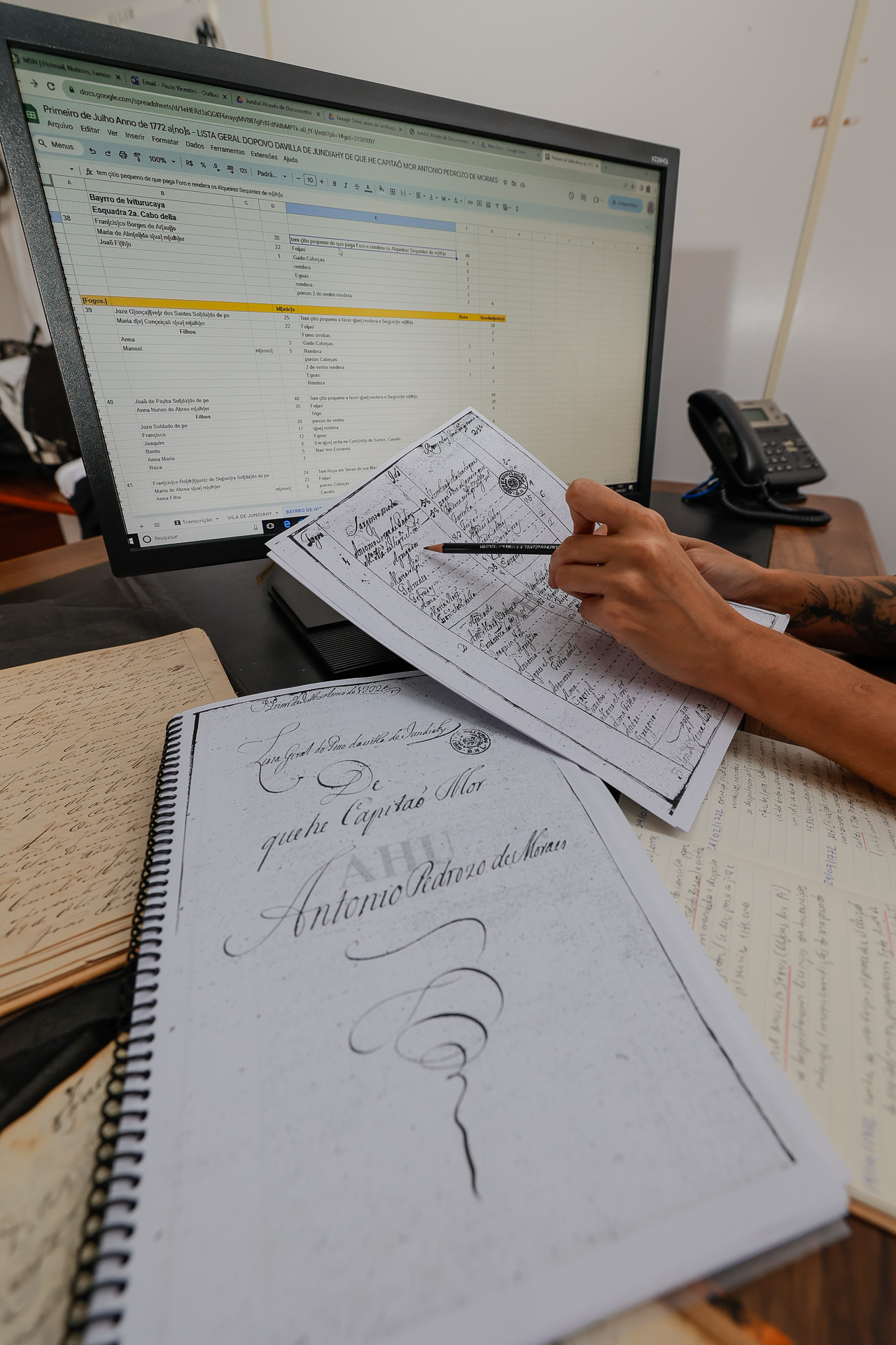 Arquivo Histórico divulga relevantes descobertas sobre a Jundiaí Colonial do final do século 18