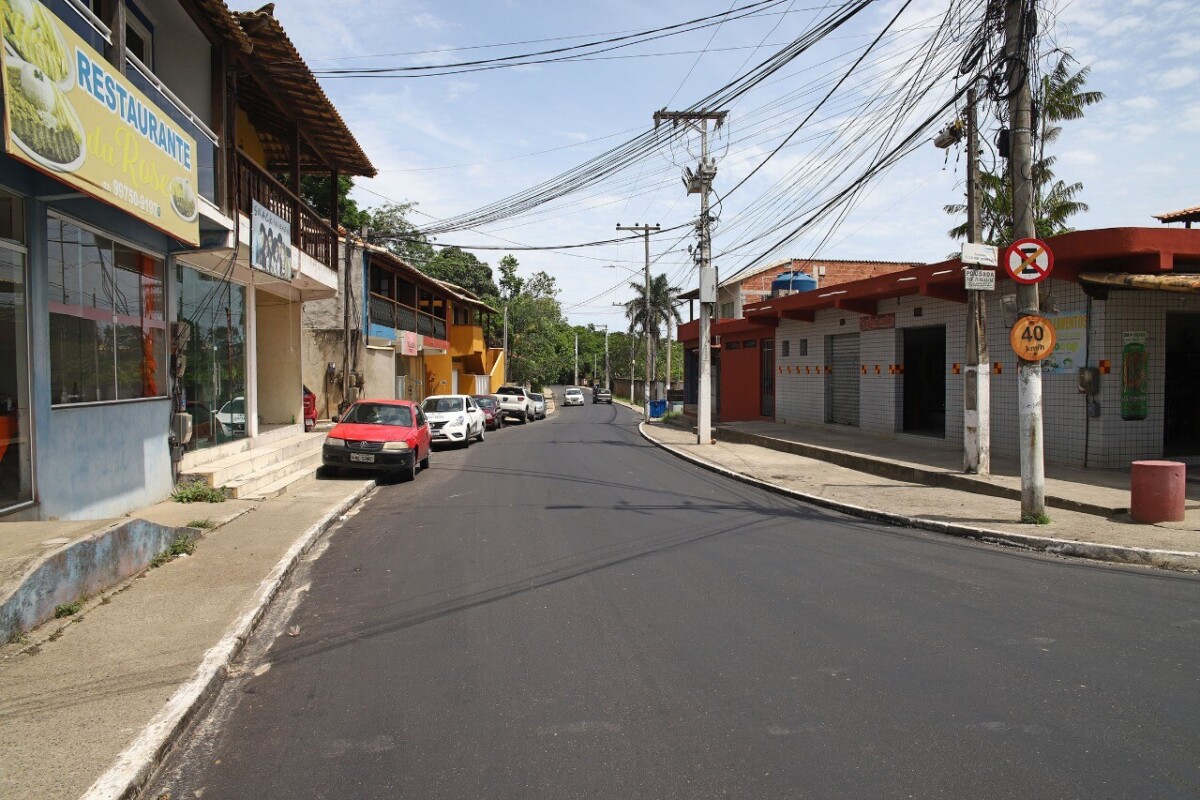 Bairro de José Gonçalves recebe mais de 35% do total de ruas asfaltadas em todo o município