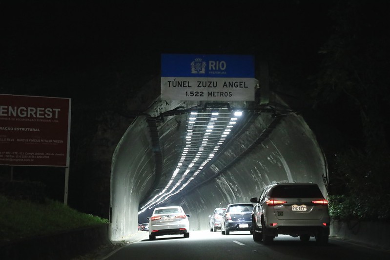 Túneis Rebouças, Acústico e Zuzu Angel serão fechados no domingo para obras de revitalização - Prefeitura da Cidade do Rio de Janeiro
