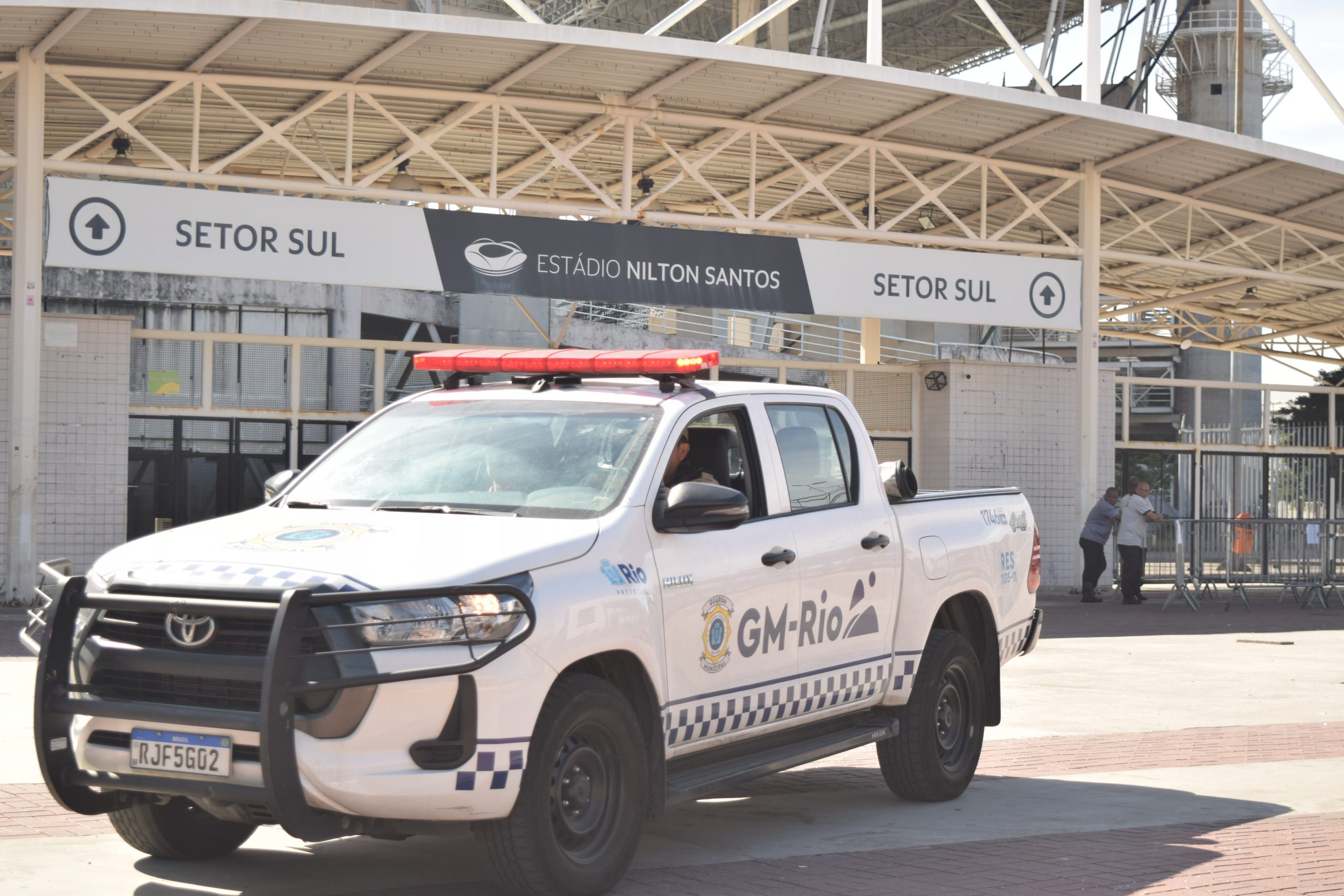 GM vai atuar com 220 guardas no esquema operacional para jogo do Botafogo pelo Campeonato Brasileiro no Estádio Nilton Santos - Prefeitura da Cidade do Rio de Janeiro