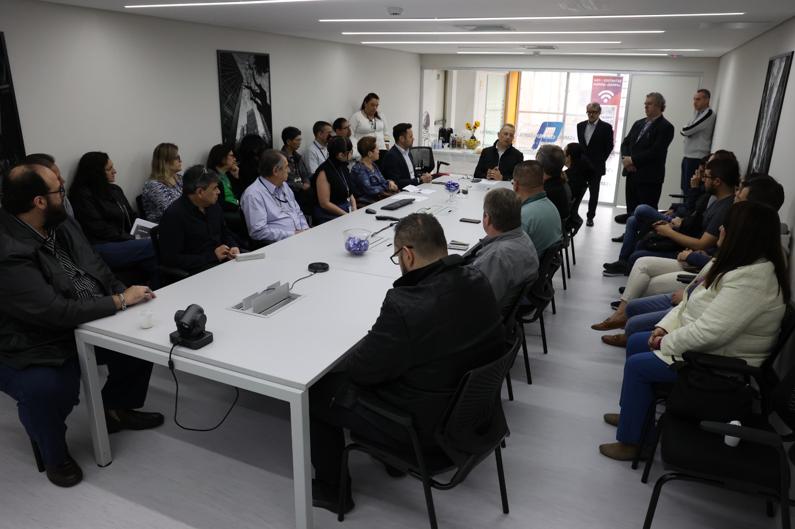 Membros da Unidade de Finanças trocam experiências com a Prefeitura de São Paulo