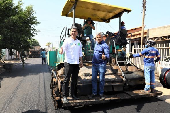 Prefeitura de Cuiab | Gesto Emanuel Pinheiro investe cerca de R$ 6 milhes na transformao da malha viria do Tijucal