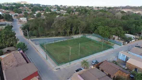 Prefeitura de Cuiab | Sugesto de Pauta: Planalto ganha novo espao de lazer com campo society e outros equipamentos