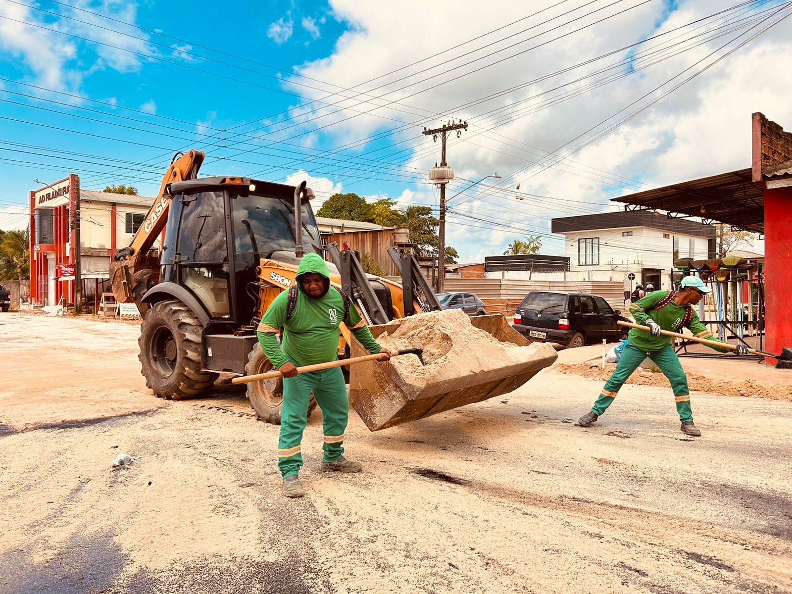Prefeitura de Macapá pavimenta importante via que dá acesso ao Habitacional Miracema, no bairro Ilha Mirim – Prefeitura Municipal de Macapá