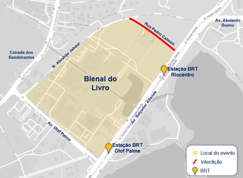 Prefeitura monta esquema especial de trânsito para a Bienal do Livro - Prefeitura da Cidade do Rio de Janeiro