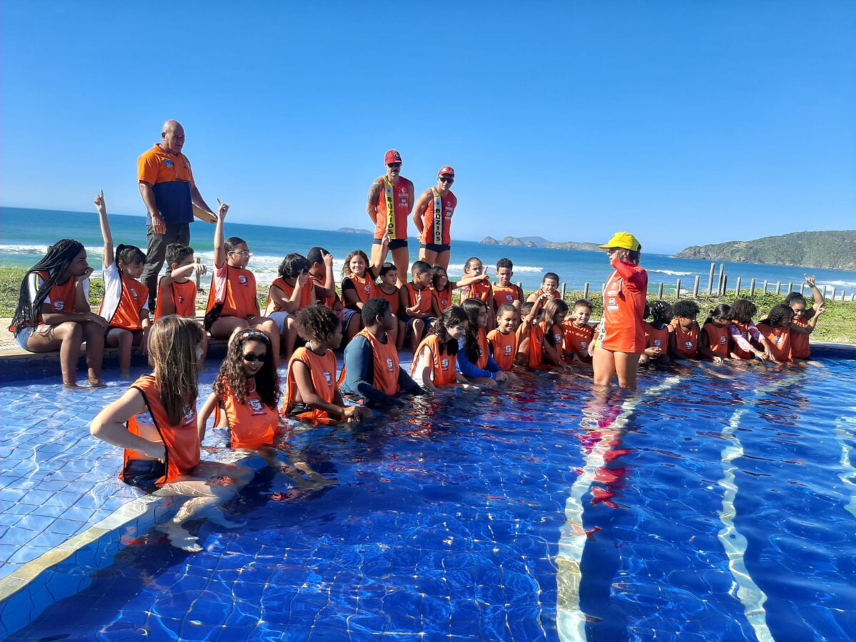 Projeto piloto de “Defesa Civil Mirim” de Búzios termina em grande estilo nas piscinas do Búzios Beach Resort 