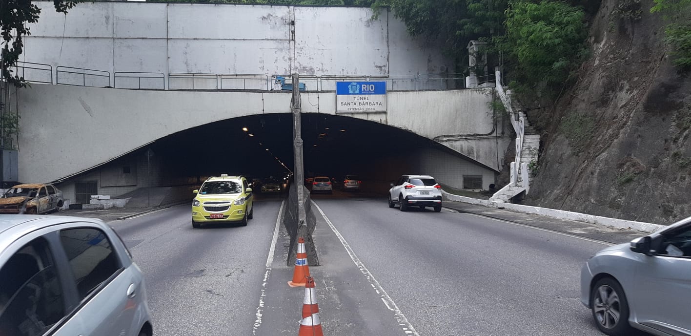 Túnel Santa Bárbara será fechado para manutenção de rotina