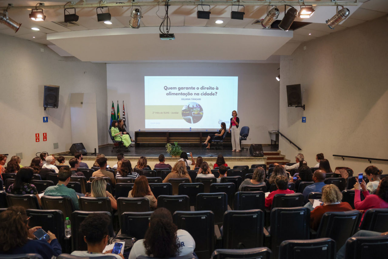 Combate à insegurança alimentar abre encontros do 2º Mês do SUAS