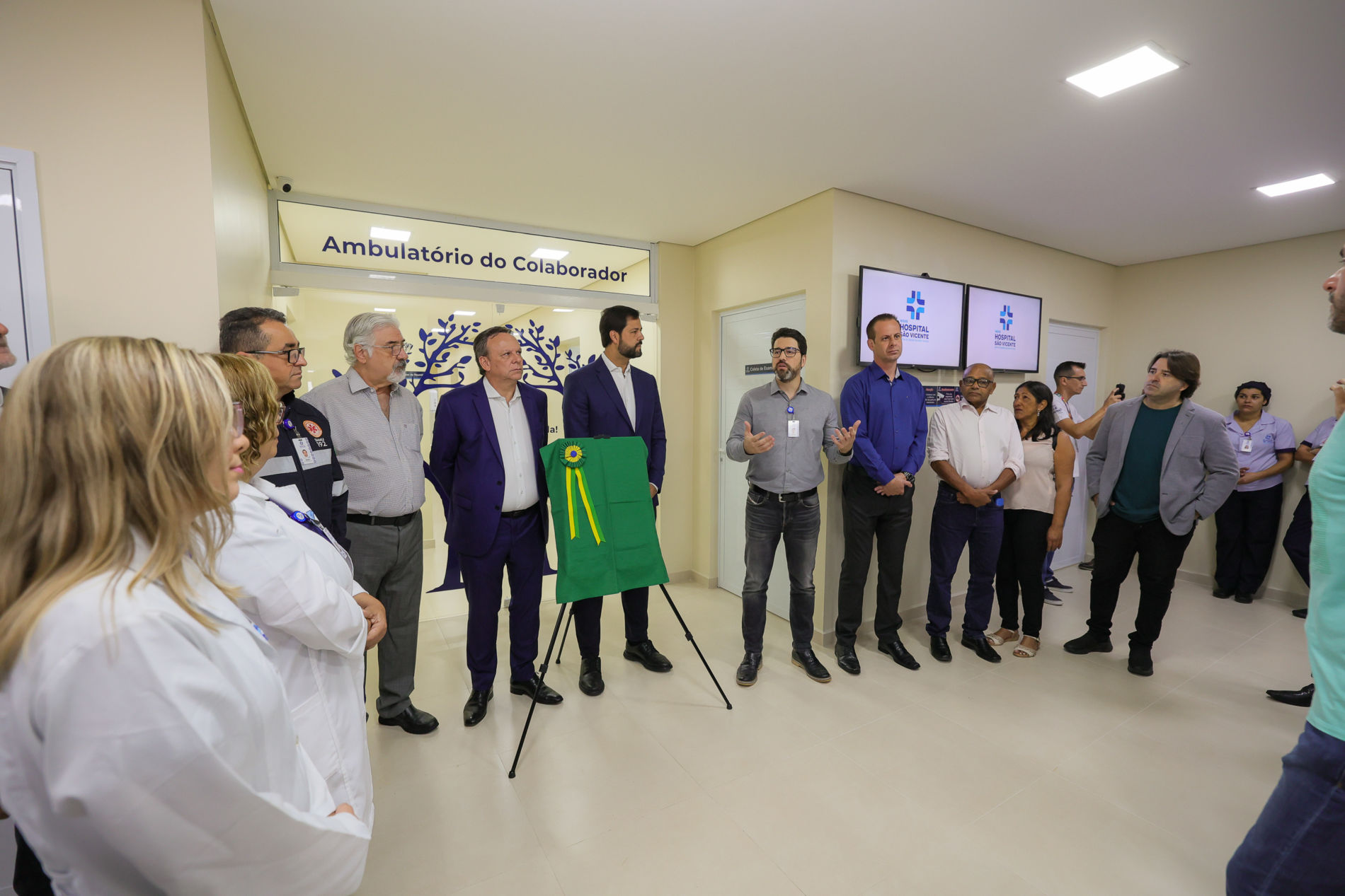 Hospital São Vicente entrega novo espaço do Ambulatório do Colaborador