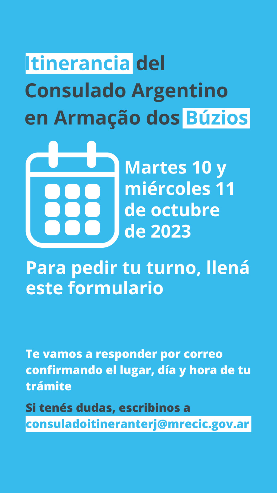 Itinerância Consular em Búzios: Cidadãos Argentinos Terão Acesso a Serviços Consulares em outubro