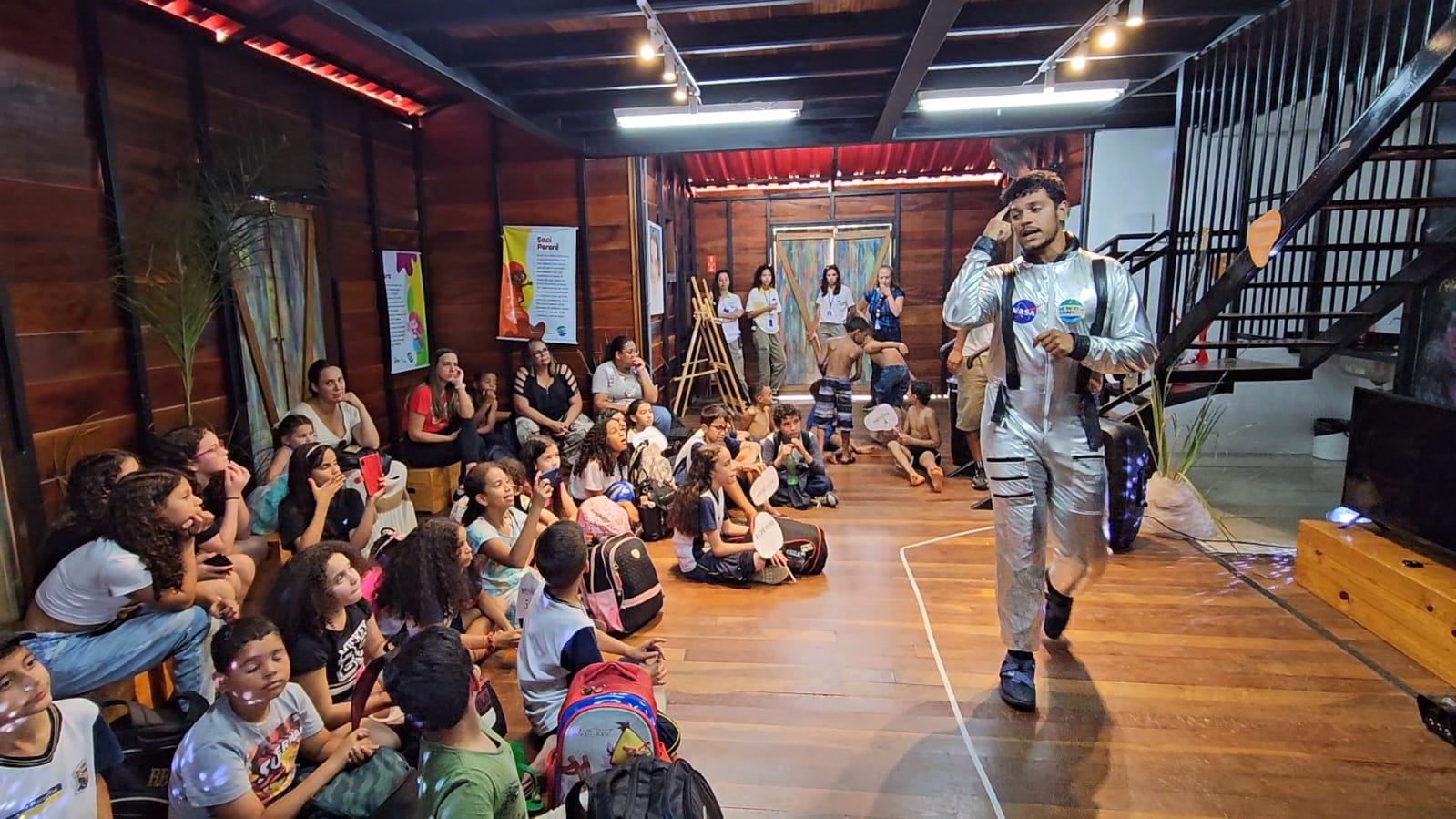 Mundo das Crianças: preservação do meio ambiente é tema de teatro infantil na Casa da Árvore