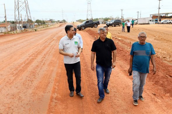Prefeitura de Cuiab | Prefeito anuncia aes para o Serra Dourada e vistoria obras do Contorno Leste