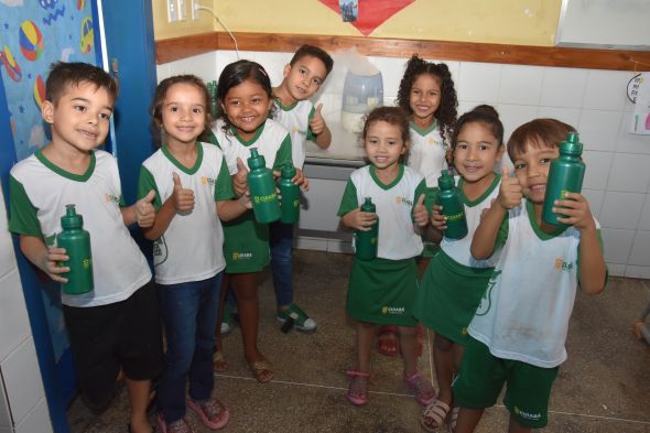 Prefeitura de Cuiab | Secretaria Municipal de Educao refora cuidados com as altas temperaturas