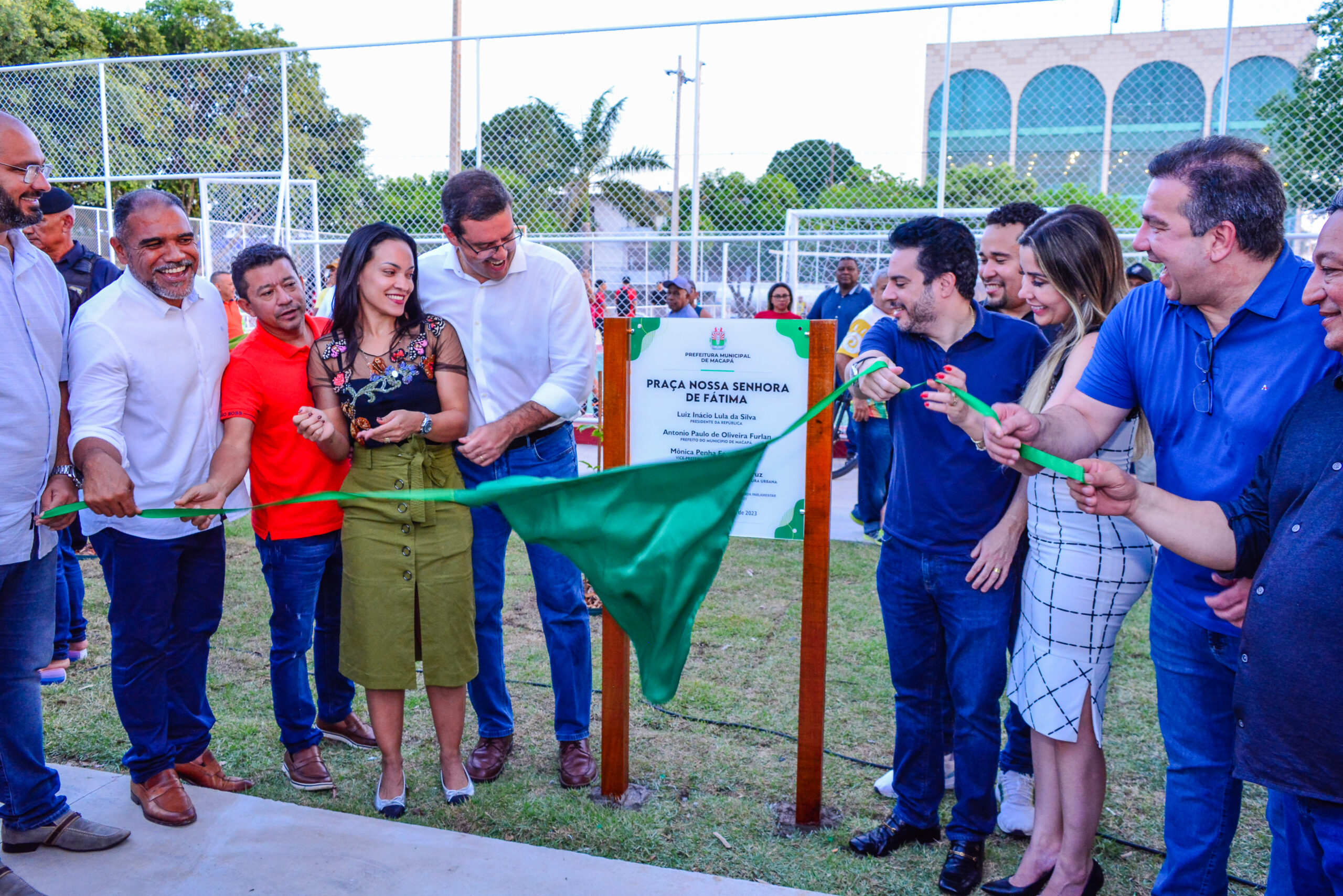 Prefeitura de Macapá realiza entrega da 1ª etapa de revitalização da Praça Nossa Senhora de Fátima – Prefeitura Municipal de Macapá