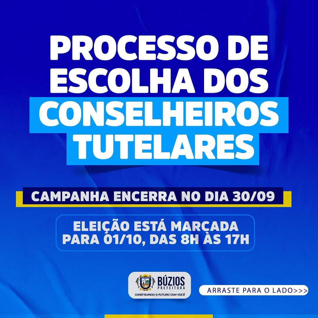 Prefeitura divulga locais de votação para eleição do Conselho Tutelar e os números dos respectivos candidatos