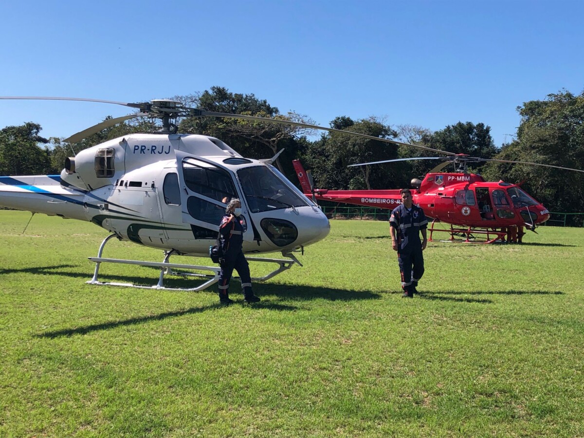 Transportes aeromédicos no HMRP salvam vidas no Feriadão da Independência em Búzios