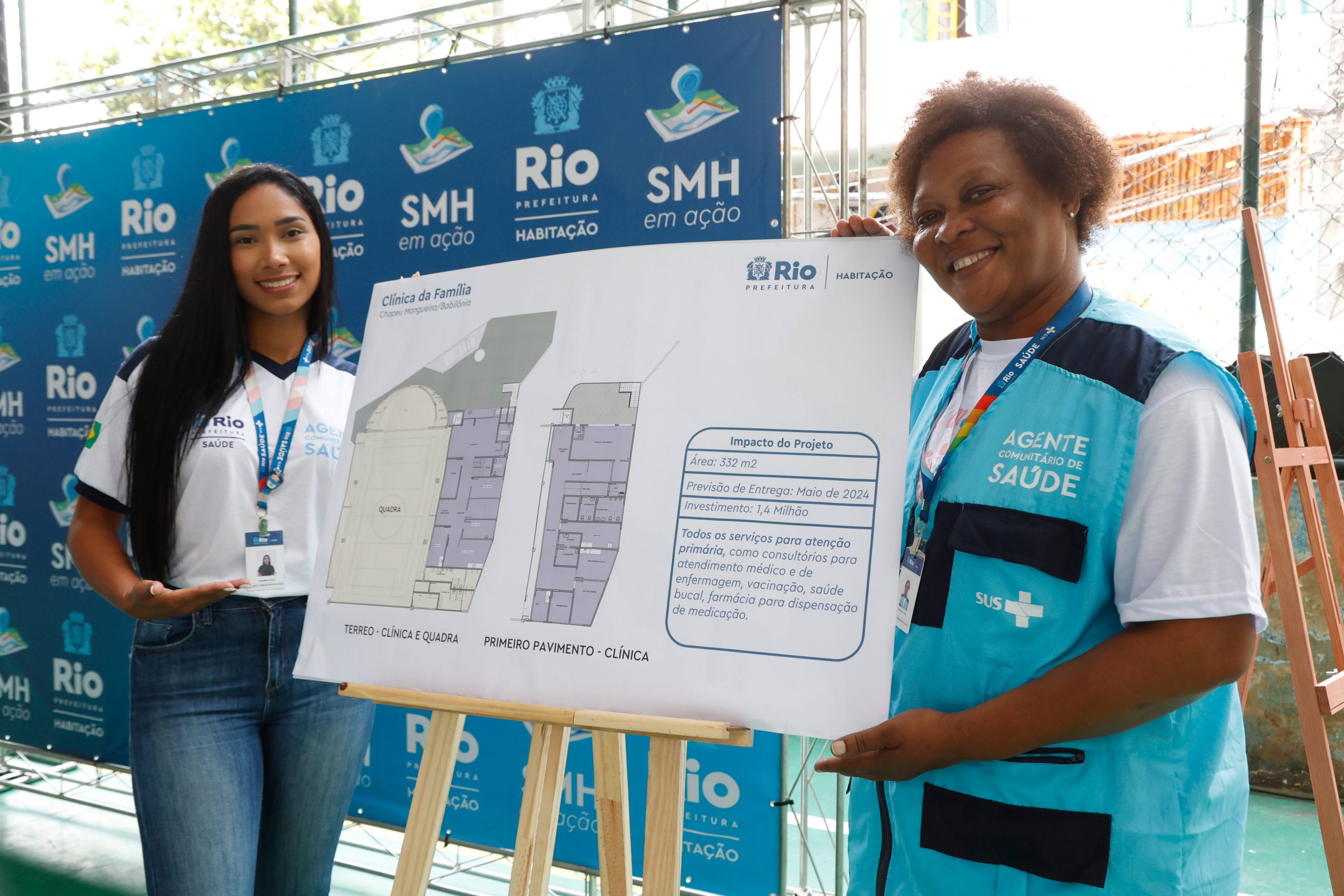 Chapéu Mangueira e Babilônia vão ganhar clínica da família dentro do programa Morar Carioca - Prefeitura da Cidade do Rio de Janeiro
