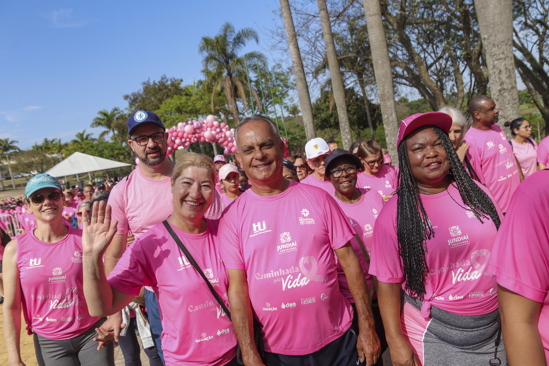 Domingo (22) é dia de Caminhada pela Vida no Parque da Uva