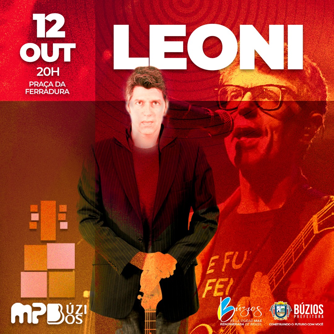MPBúzios: Leoni, Milton Guedes e George Israel se apresentarão no feriadão da Padroeira do Brasil na charmosa península buziana