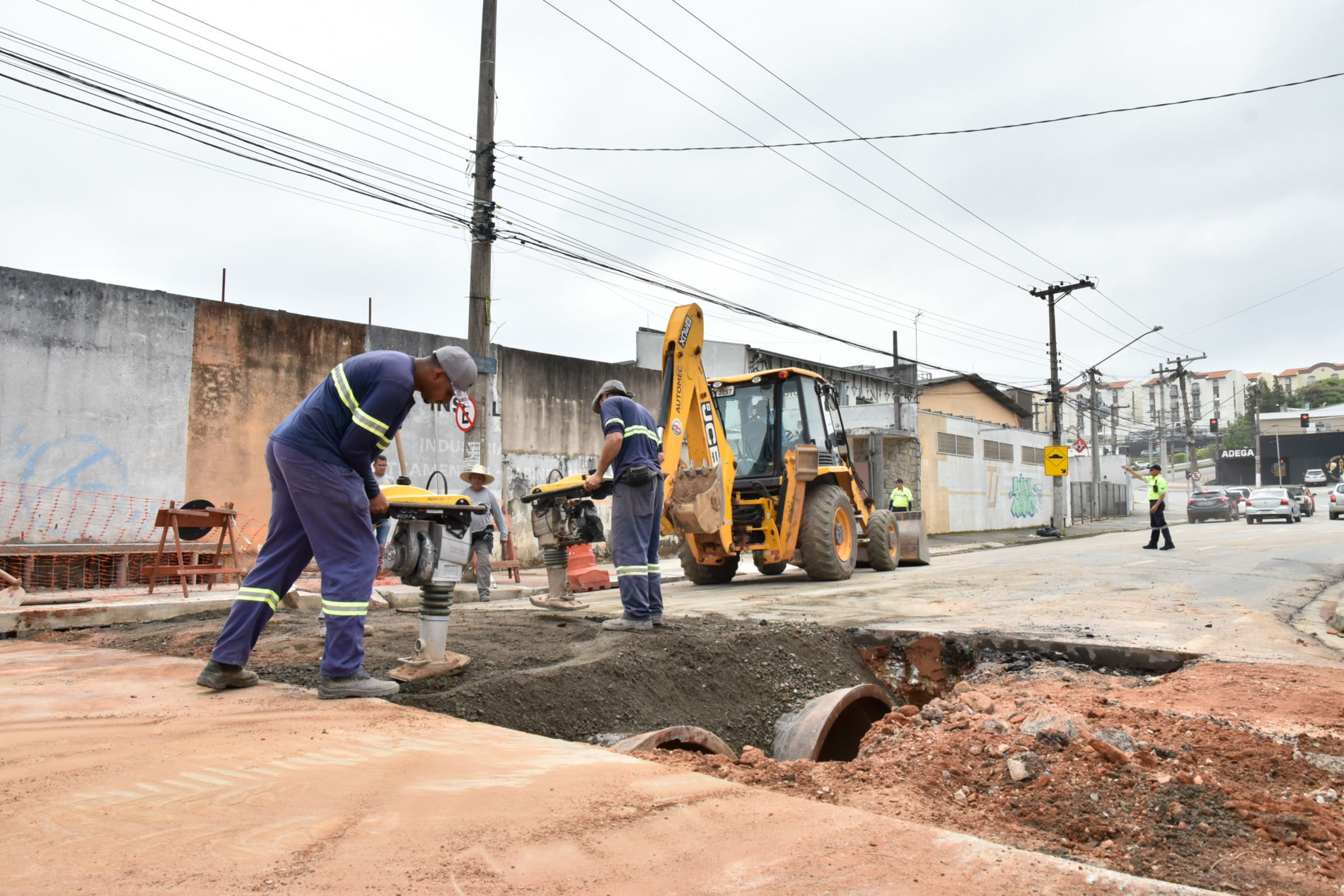 Operação Chuvas de Verão: Avenida Antonio Pincinato tem aumento na drenagem pluvial