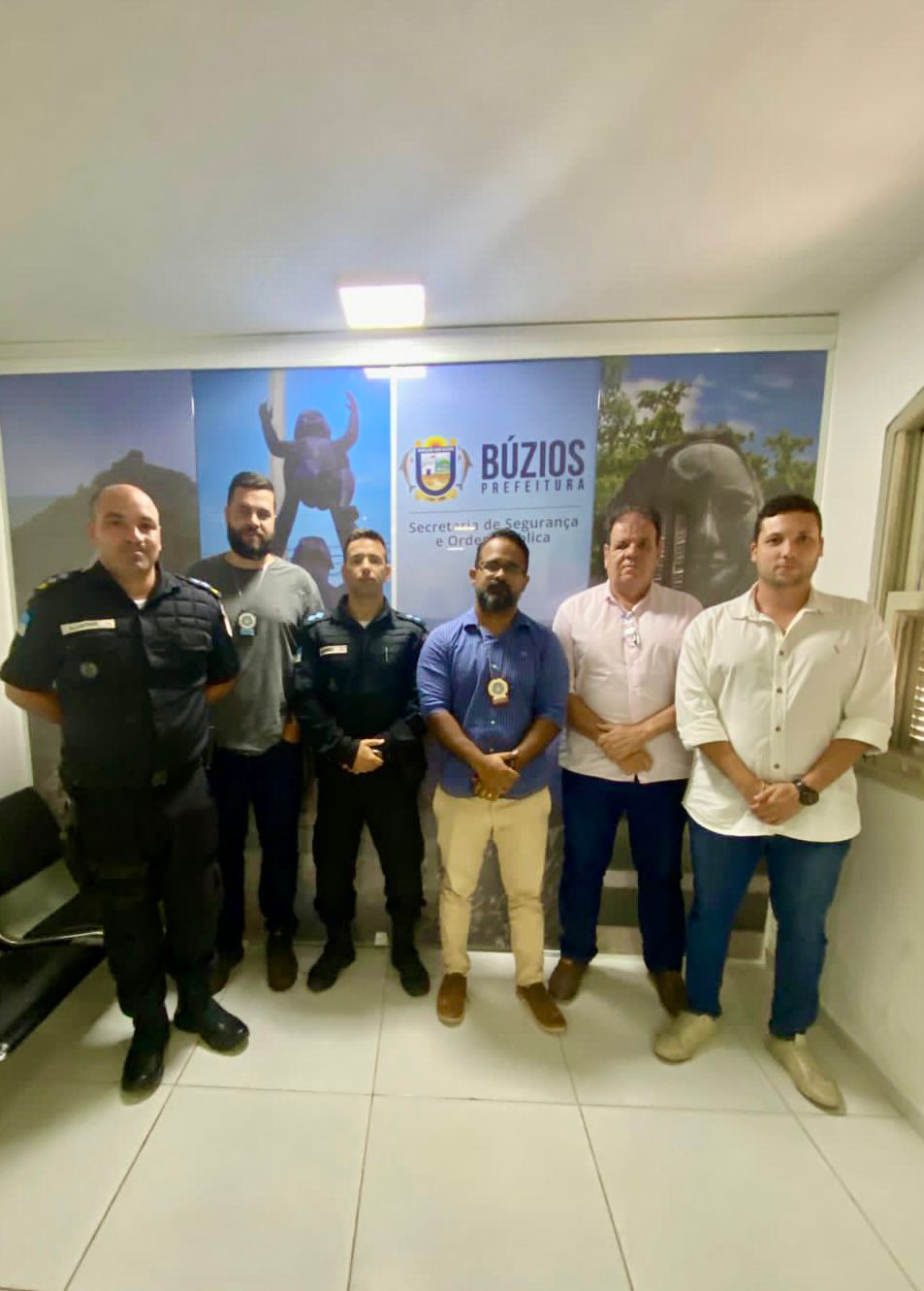 Prefeitura de Búzios promove reunião entre agentes de segurança pública do município