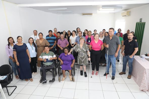 Prefeitura de Cuiab | Nova diretoria do Conselho Municipal da Pessoa com Deficincia empossada