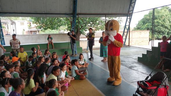 Prefeitura de Cuiab | Projeto "Protetor Mirim" promove a conscientizao de mais de 800 estudantes de escola municipal