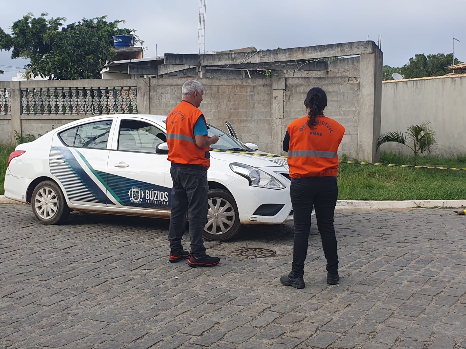 Secretaria de Segurança destina Defesa Civil para área onde caiu um fio de alta tensão